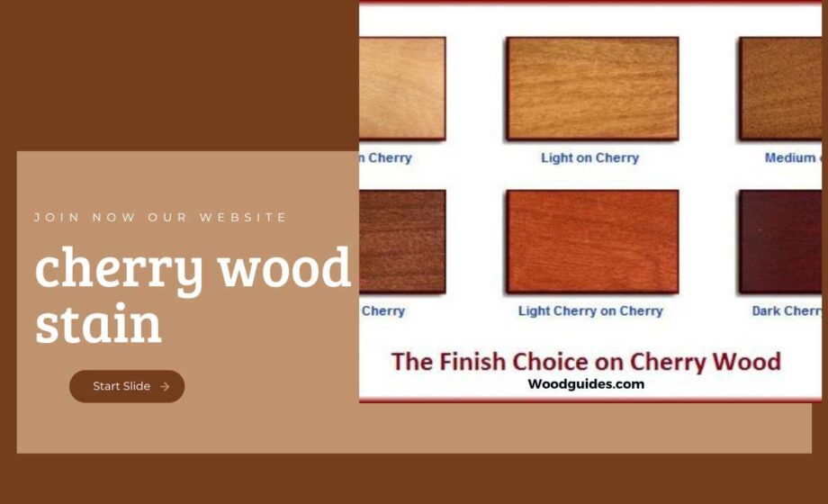 Cherry Wood Stain