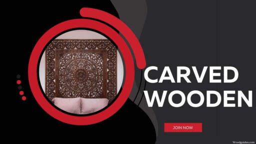 Carved Wood Headboard