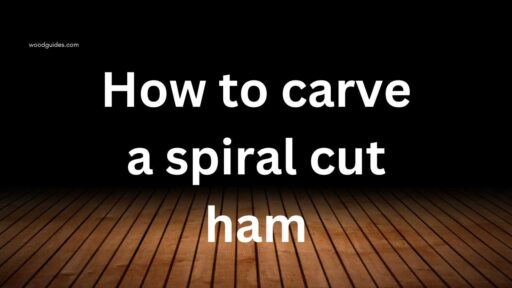 How to carve a spiral cut ham